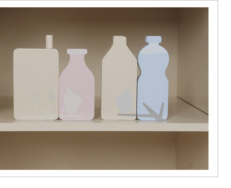 Wooden Refrigerator Toy Set