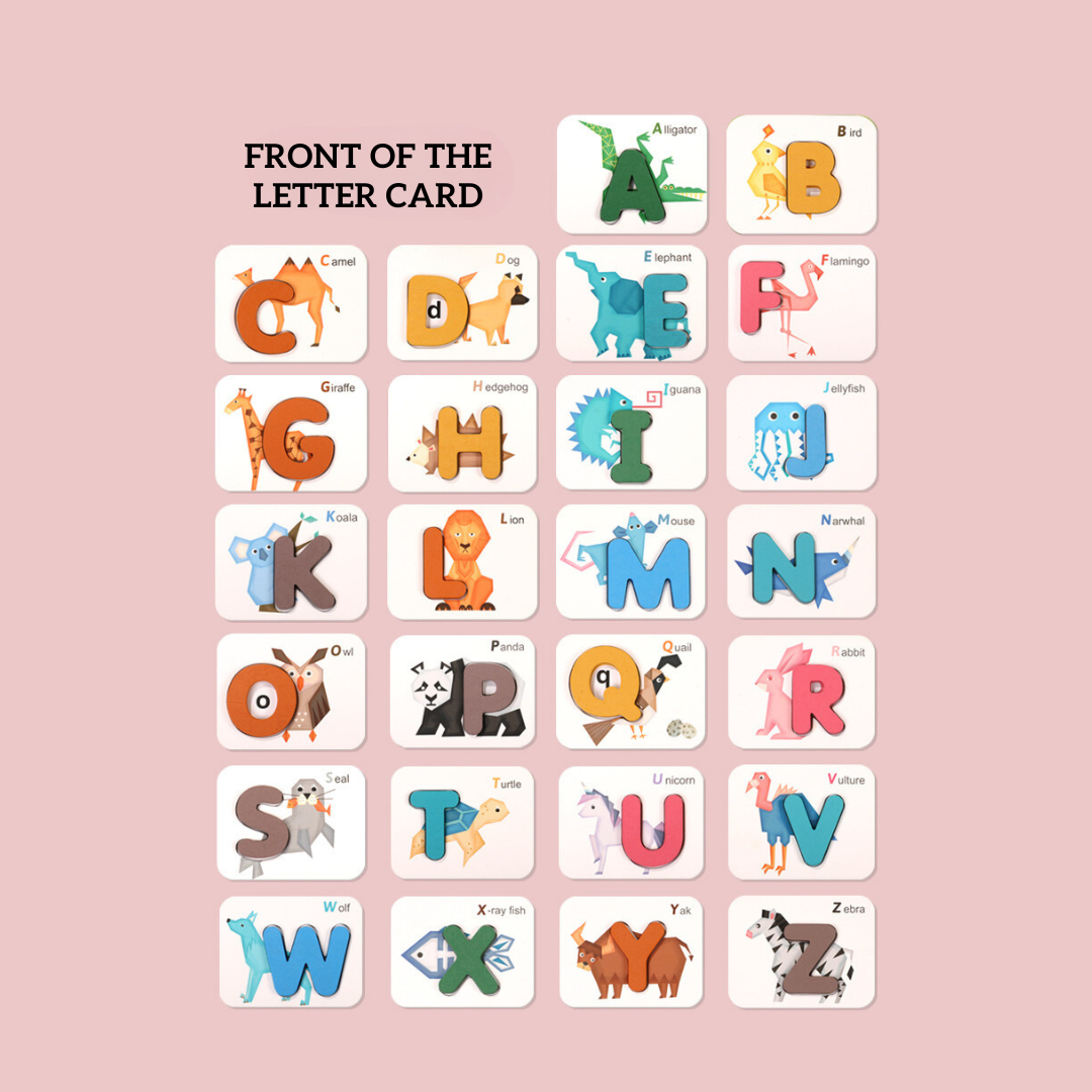 Alphabet Learning Card