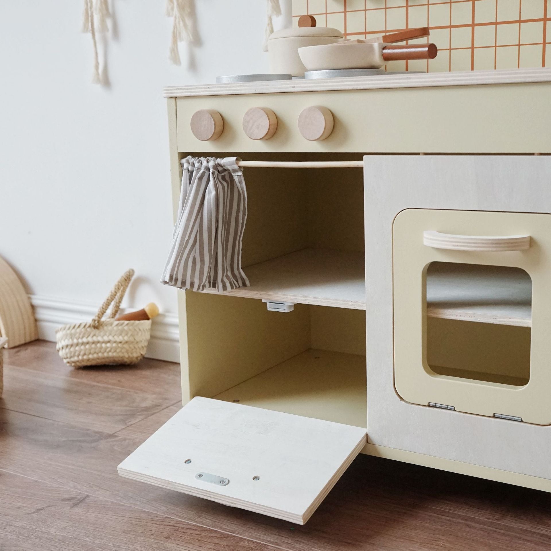 Wooden Kitchen Play Set