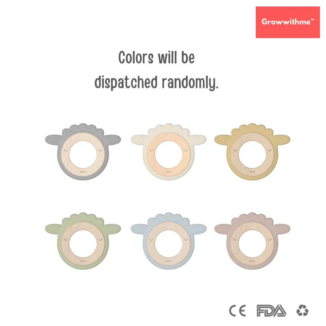 Growwithme™ Wooden Ring Teether - Sheep