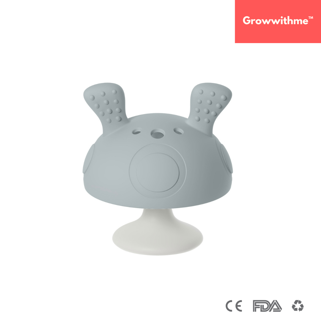 Growwithme™ Silicone Mushroom Teether