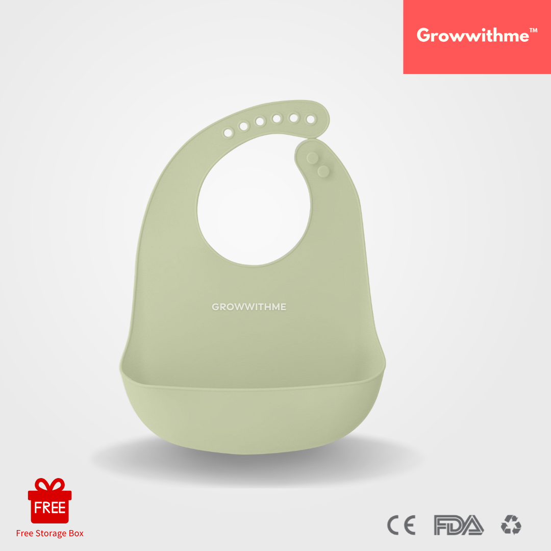 Growwithme™ Silicone Baby Bib