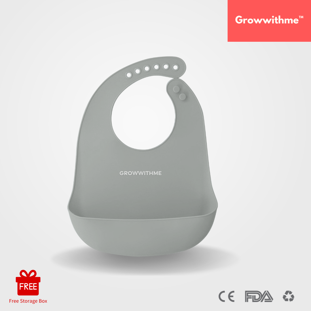 Growwithme™ Silicone Baby Bib
