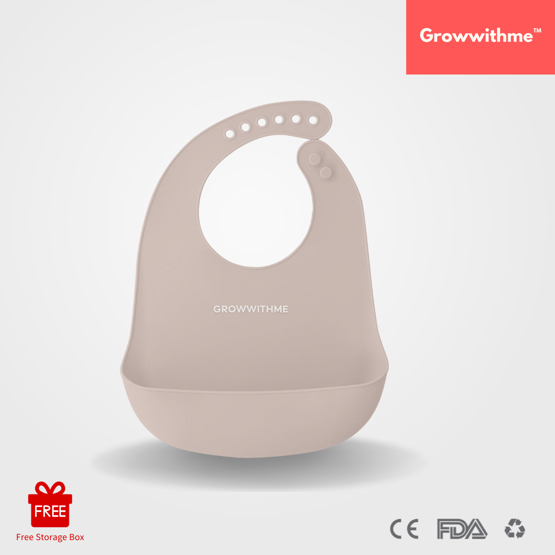 Growwithme™ Silicone Baby Bib