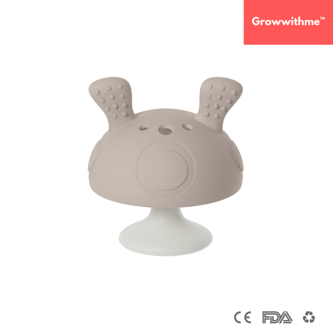 Growwithme™ Silicone Mushroom Teether