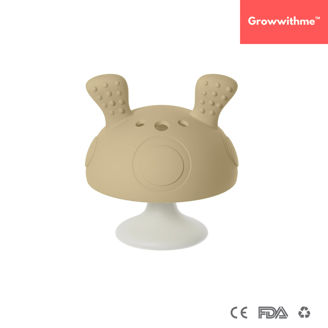 Growwithme™ Silicone Mushroom Teether