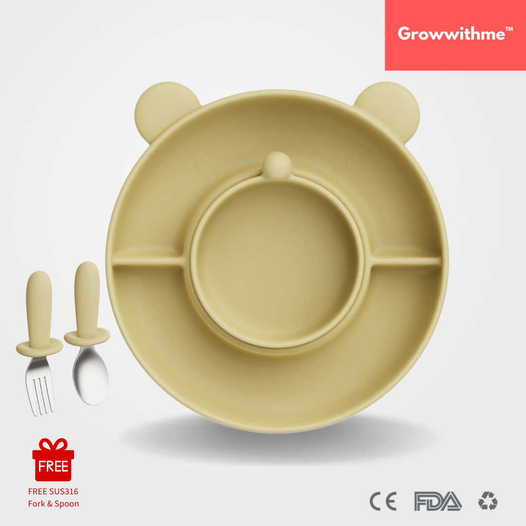Growwithme™ Silicone Suction Plate
