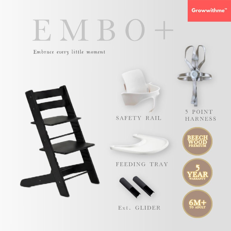 Growwithme® Embo+ Highchair [Enhanced Edition]