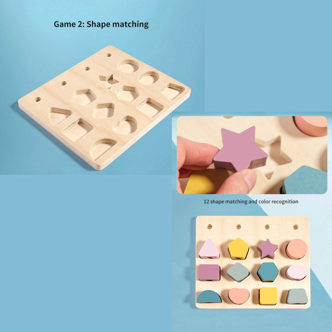 Shape Stacking Matching Board