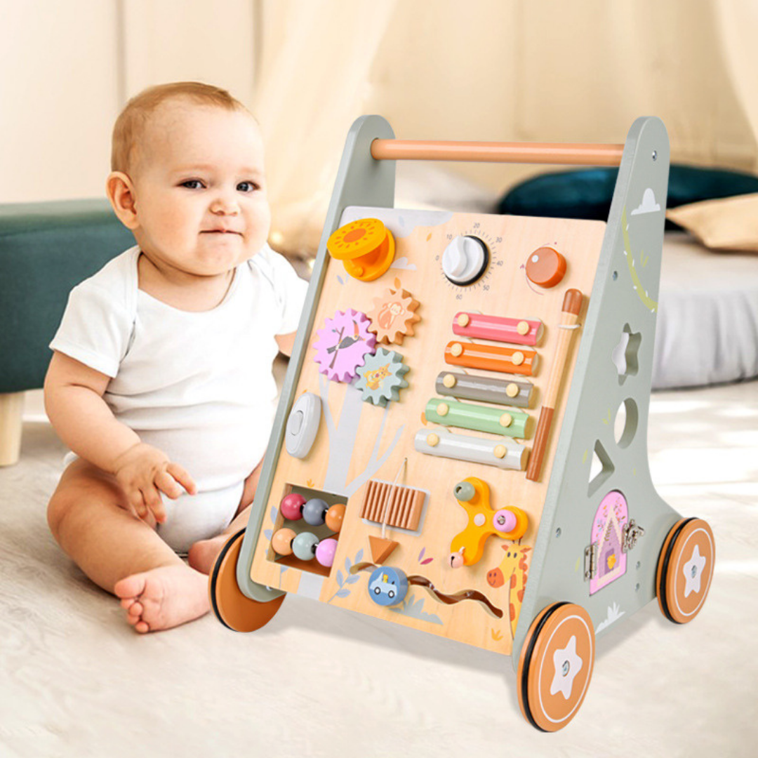 12-in-1 Multi-Activity Learning Walker & Play Center