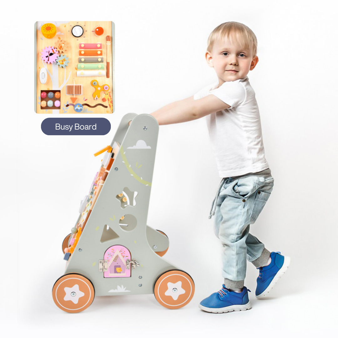 12-in-1 Multi-Activity Learning Walker & Play Center