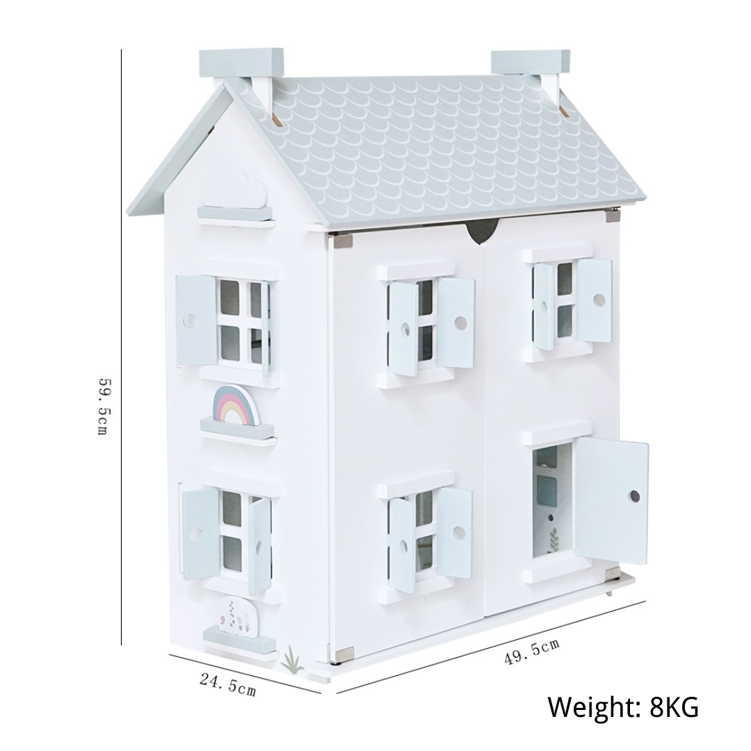 59.5cm British Style Dollhouse