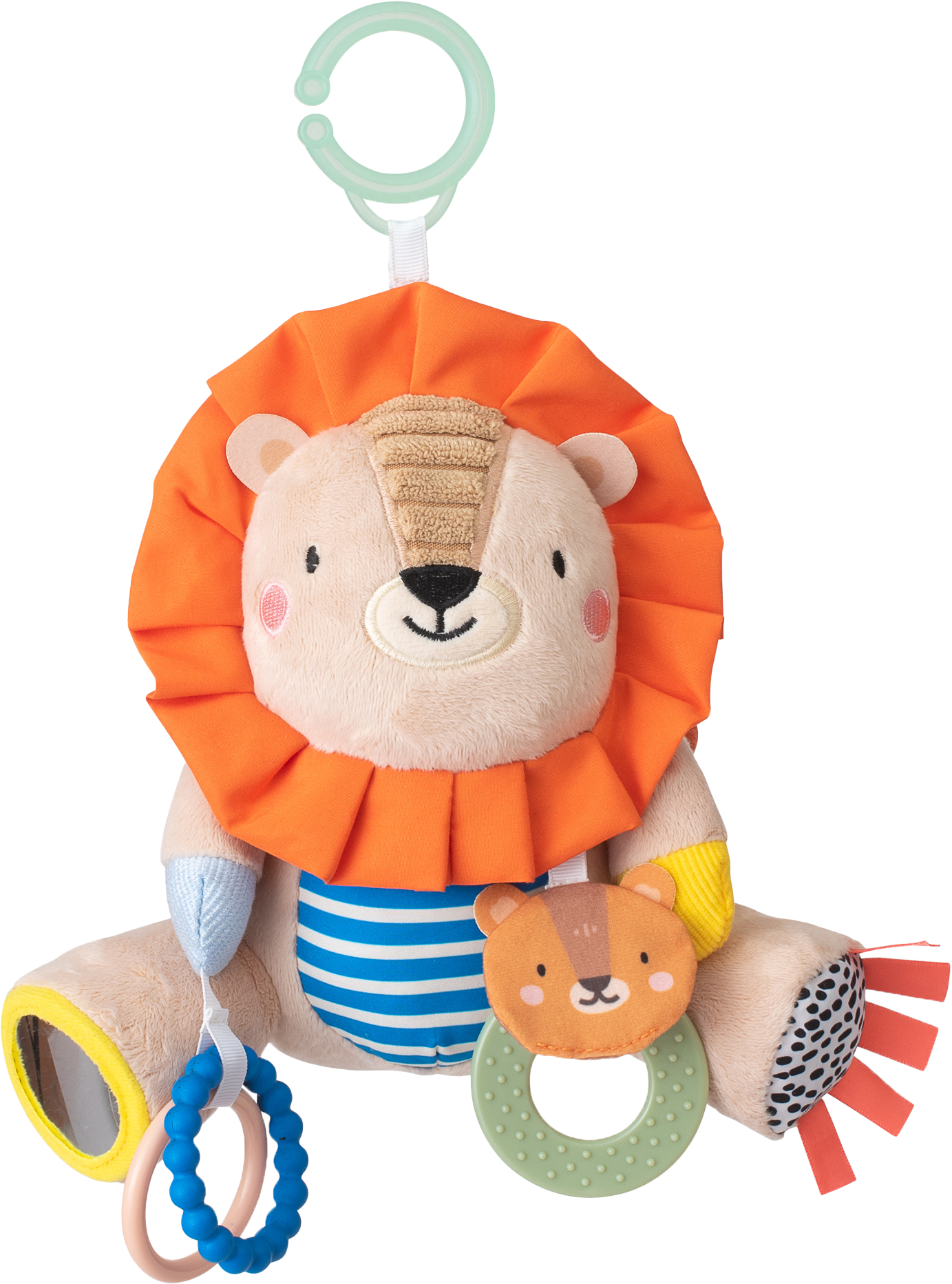 [TAF TOY] Multi-Functional Lion Baby Soothing Toy