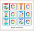 Clock & Finger Counting Arithmetic Learning Board with Stand