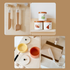 87.5cm Natural Wood Play Kitchen