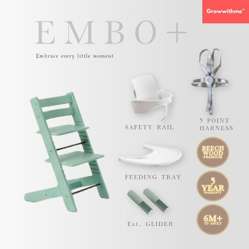 Growwithme® Embo+ Highchair [Enhanced Edition]