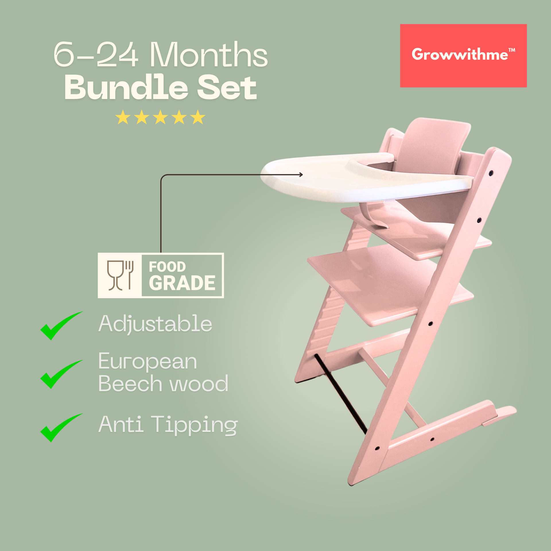 Growwithme™ 6-24 Months Bundle Set