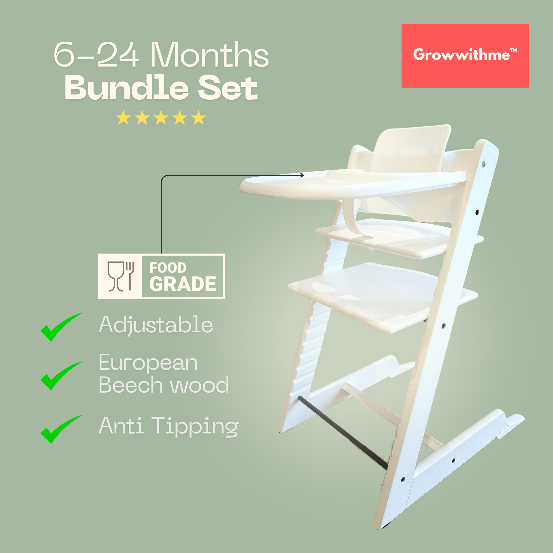 Growwithme™ 6-24 Months Bundle Set