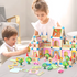 128-Piece Master Builder Construction Blocks