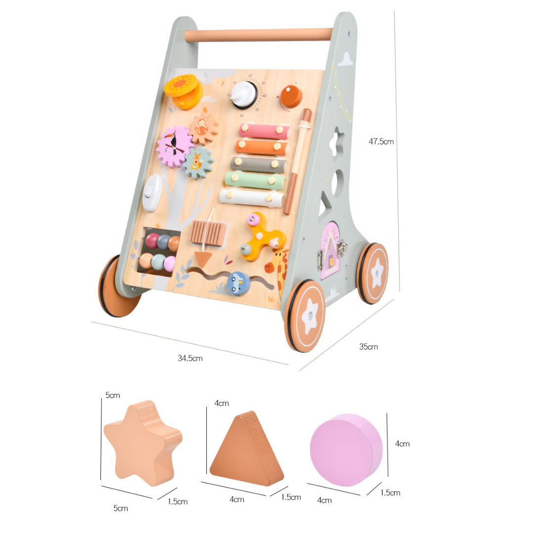 12-in-1 Multi-Activity Learning Walker & Play Center