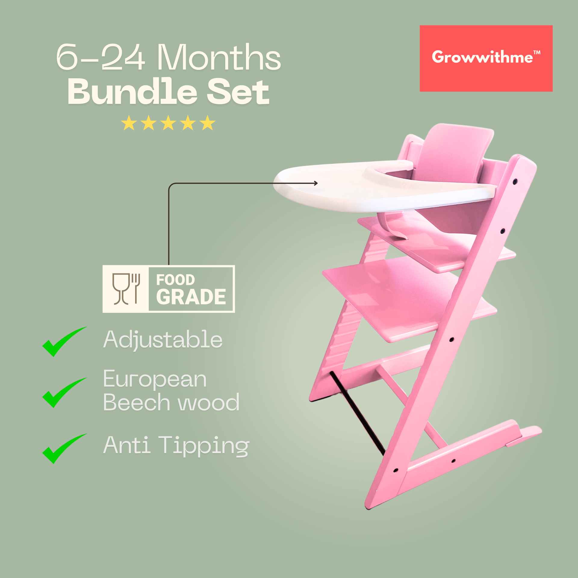 Growwithme™ 6-24 Months Bundle Set