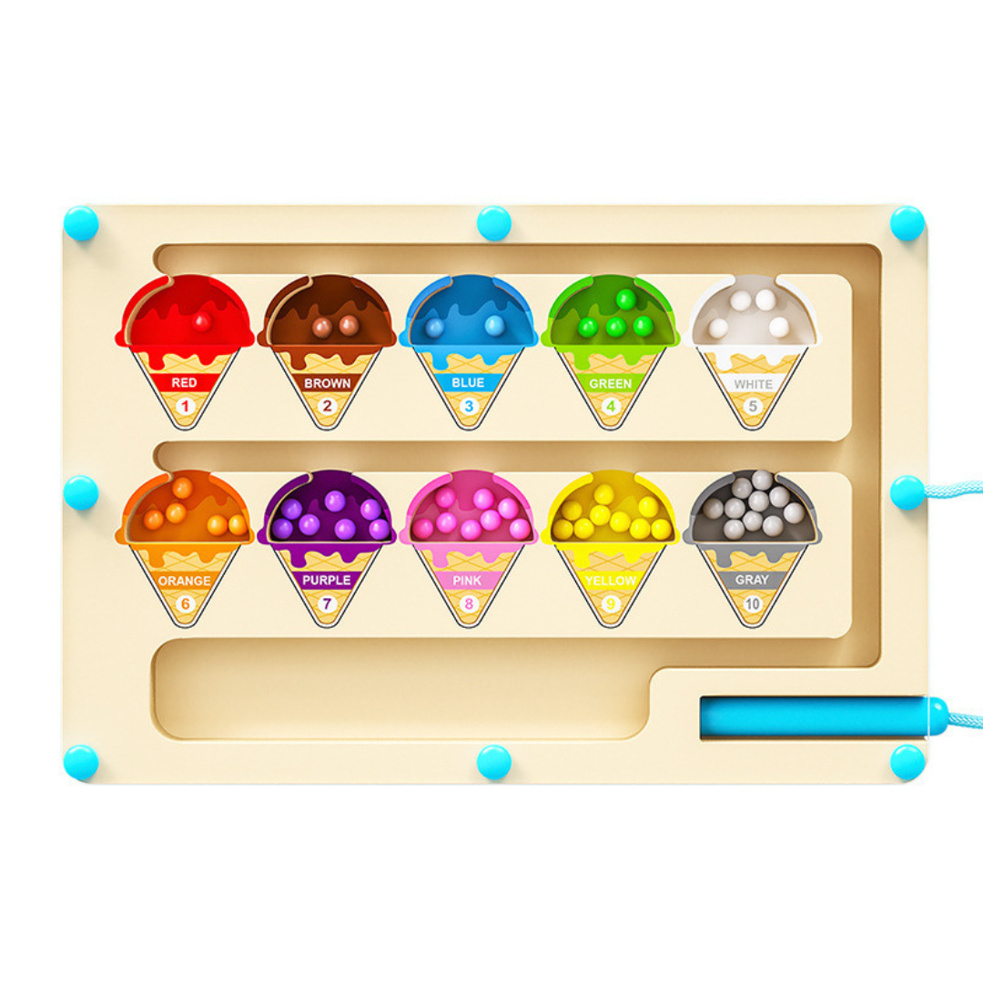 Magnetic Ice Cream Match