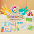 Clock & Finger Counting Arithmetic Learning Board with Stand