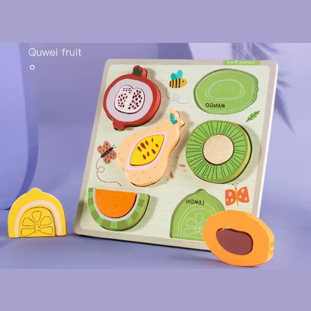 Fun Fruit Tracing Board