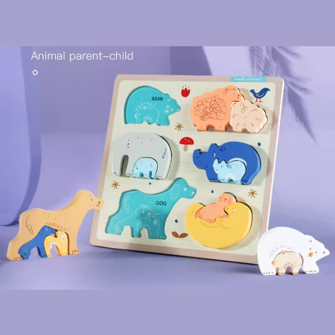 Animal Family Tracing Board