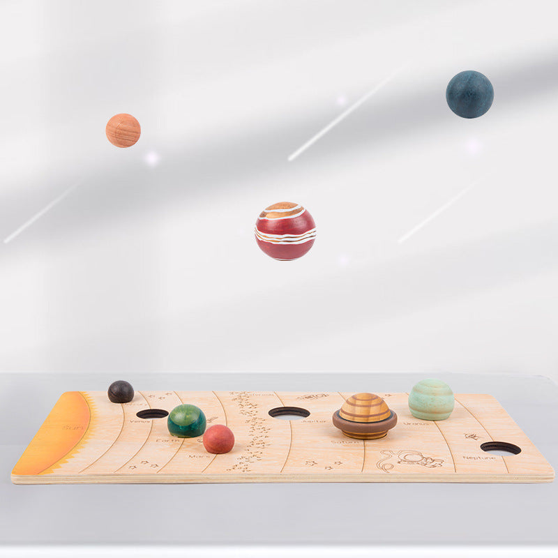 Wooden Solar System Puzzle