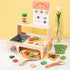 Wooden Pizza Making Play Set with Sound Effects & Recipe Cards
