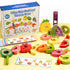 Montessori Fruit Lacing & Sequencing Game