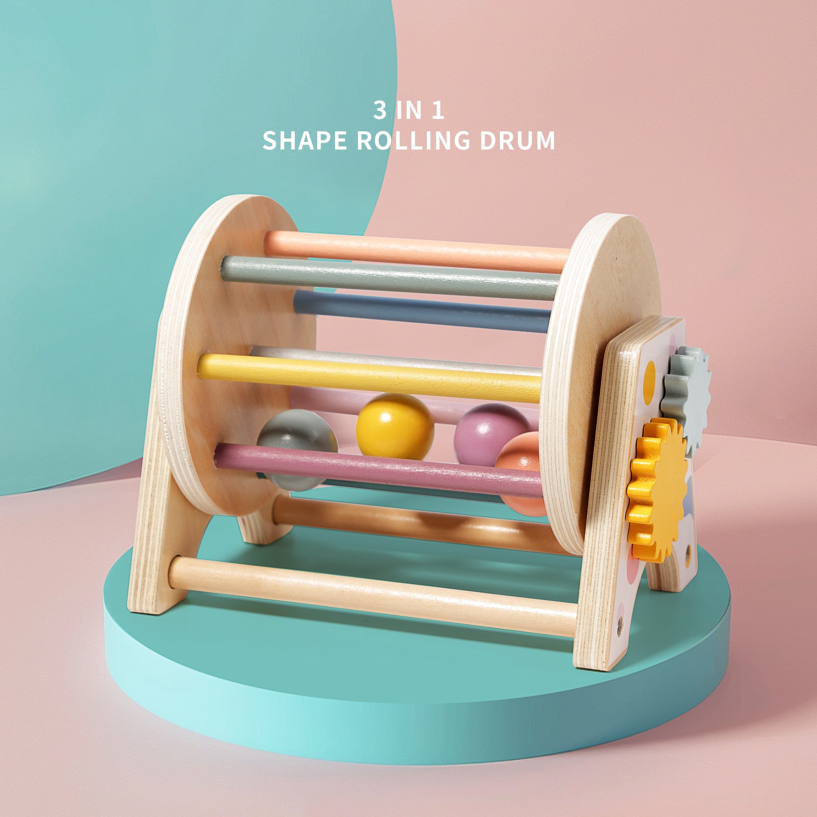 3-in-1 Rolling Drum