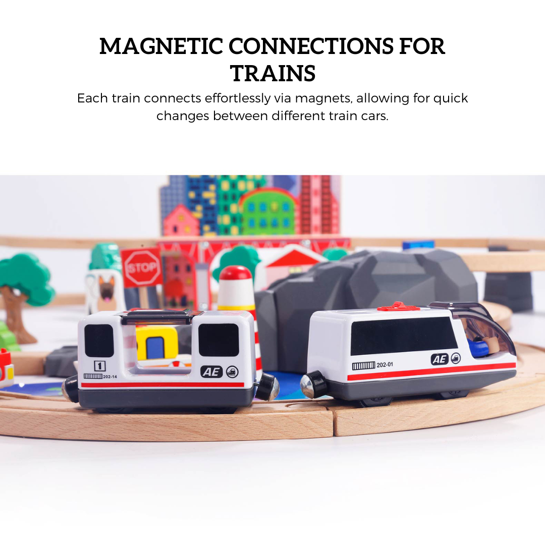 92 pcs Electric Train Track Set