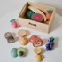 Wooden Fruit Box Set