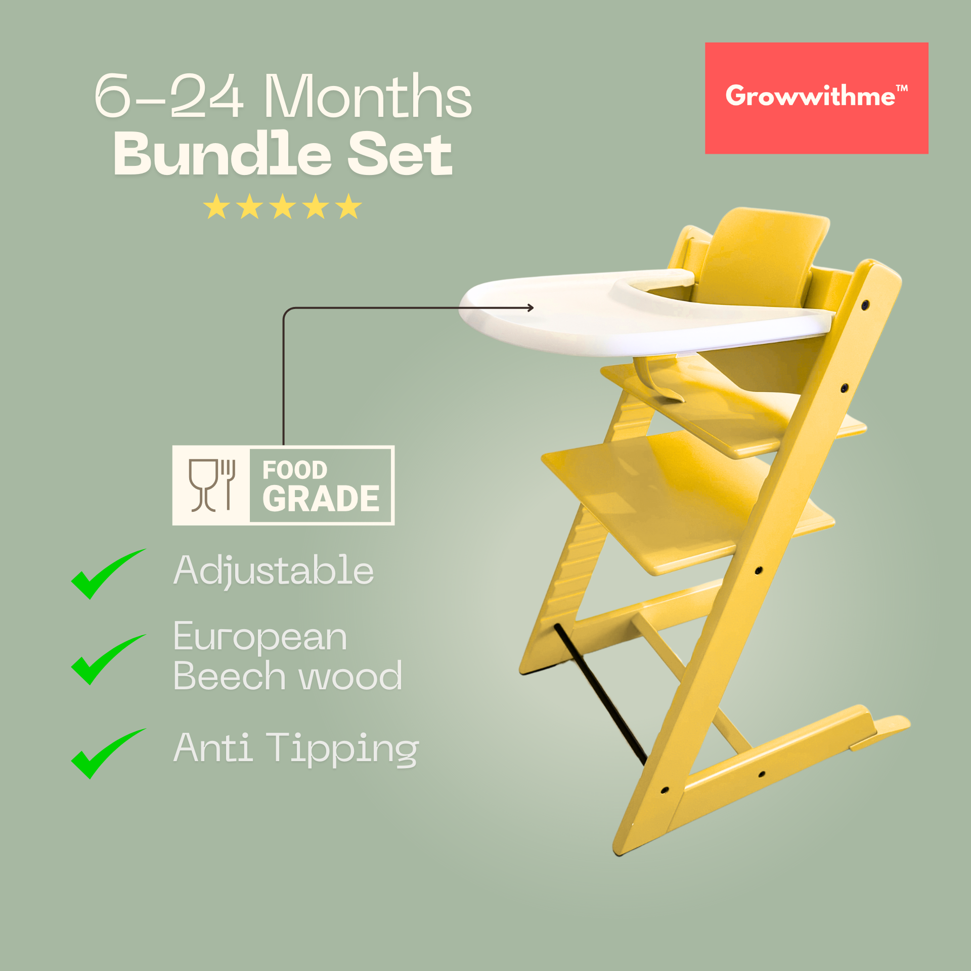 Growwithme™ 6-24 Months Bundle Set