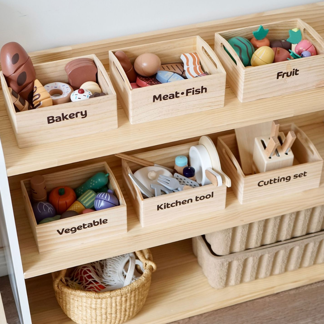 Wooden Fruit Box Set