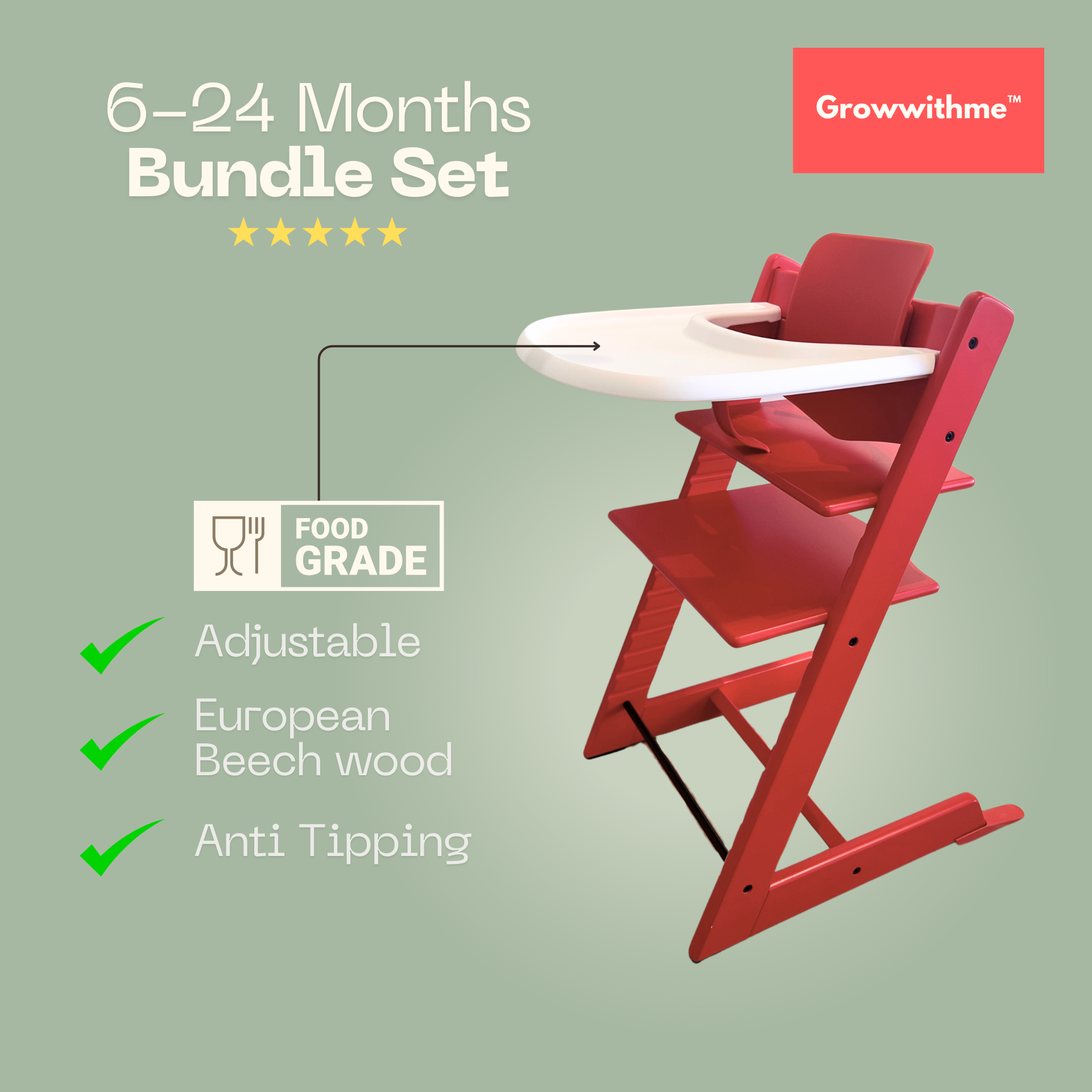 Growwithme™ 6-24 Months Bundle Set