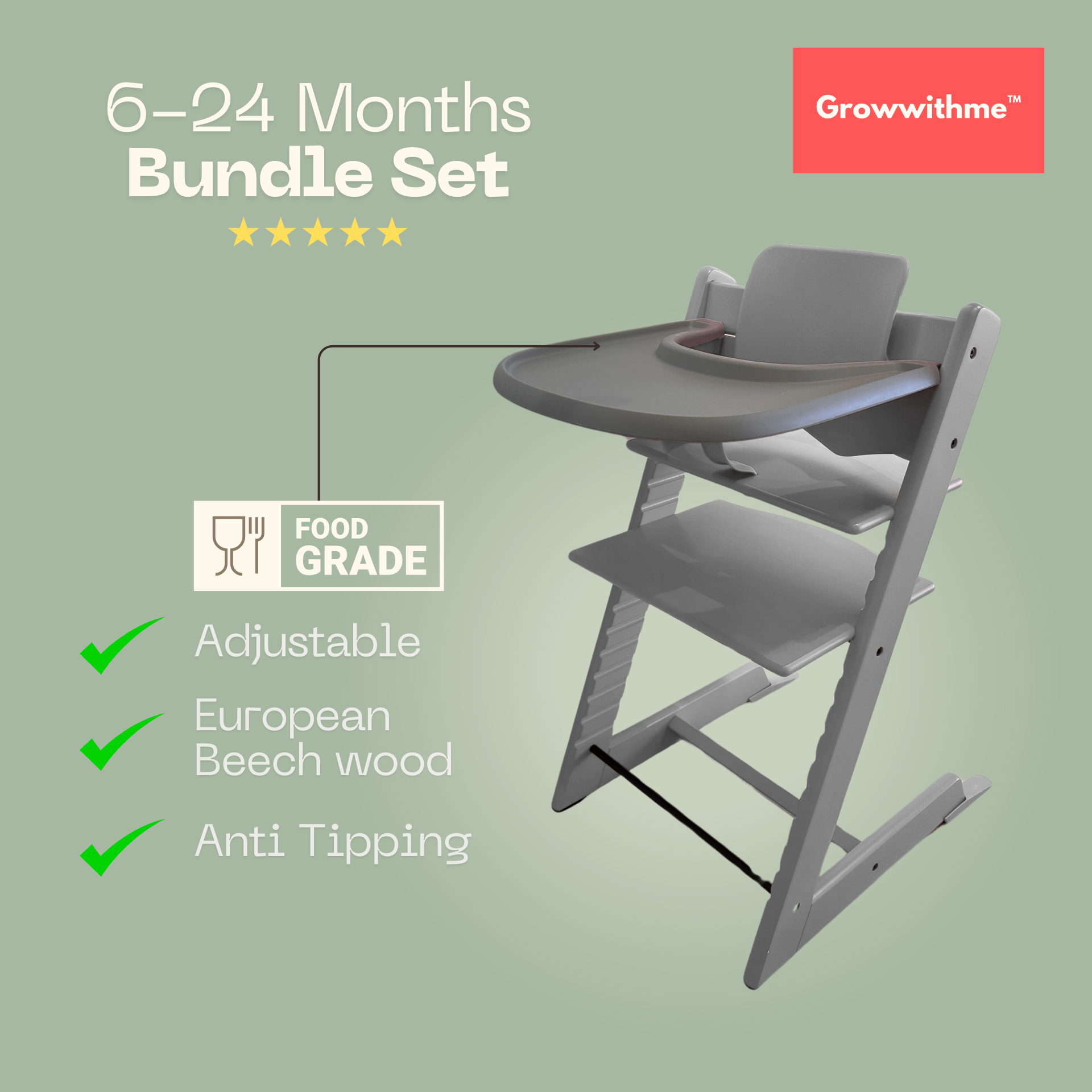 Growwithme™ 6-24 Months Bundle Set