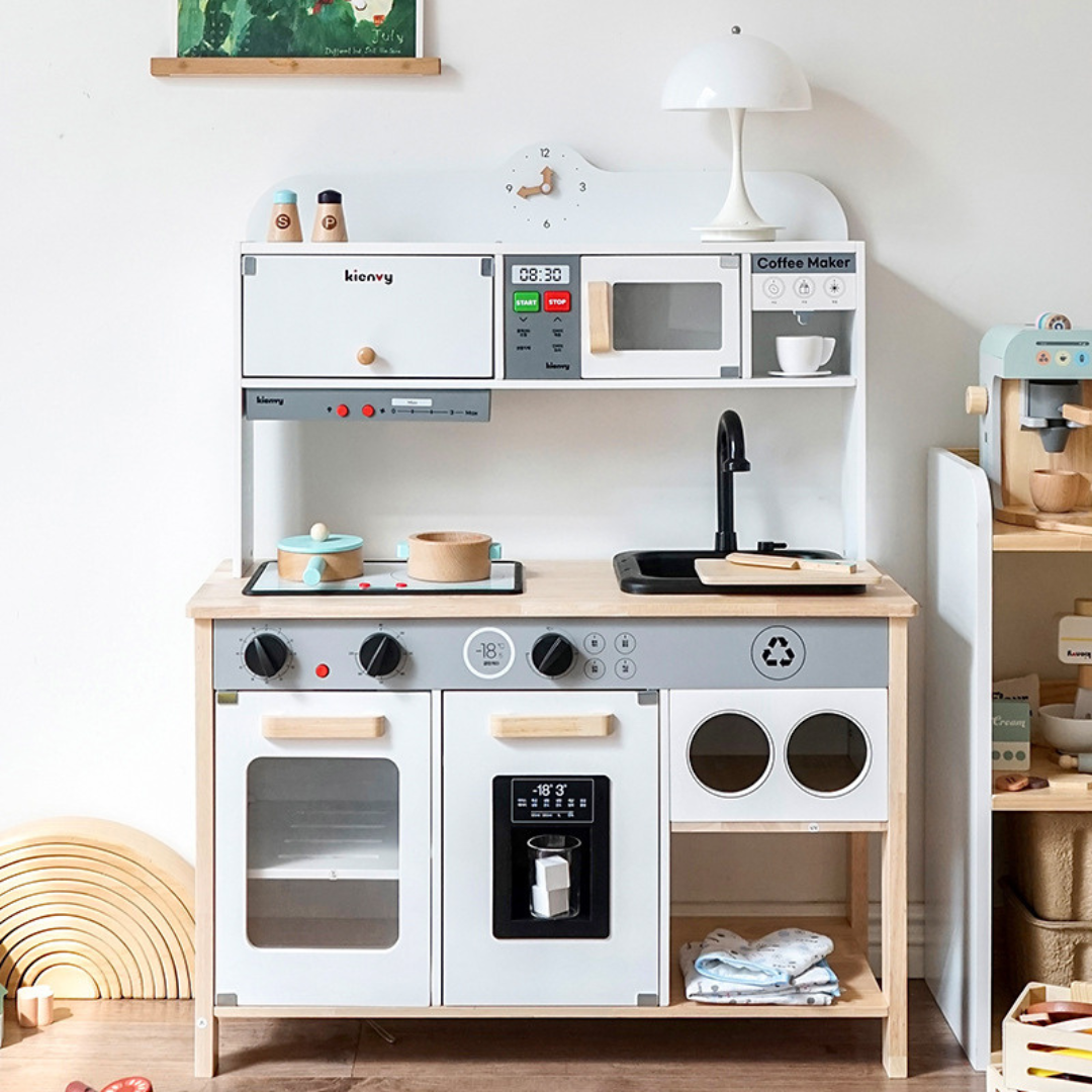 108cm Korean Mini Kitchen with Coffee Maker