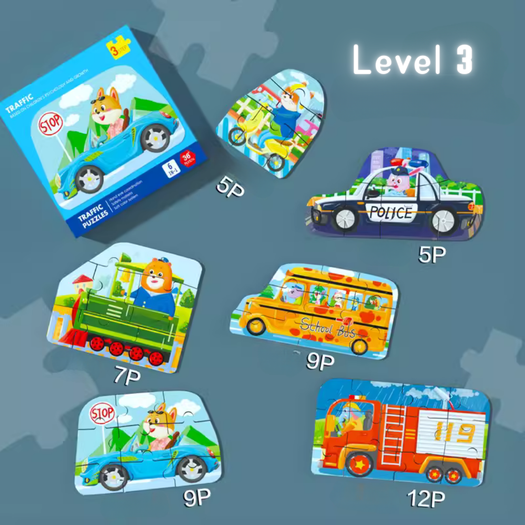 Transportation Puzzle - Level 3