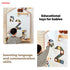 [YokiDomi] Magnetic Building Tiles Natural 116ocs