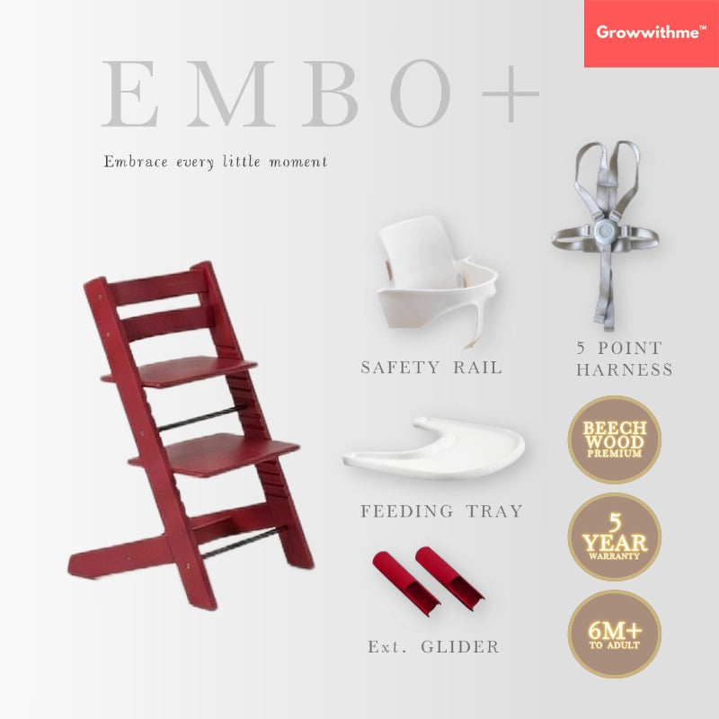 Growwithme® Embo+ Highchair [Enhanced Edition]