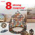 [YokiDomi] Magnetic Building Tiles Natural 116ocs