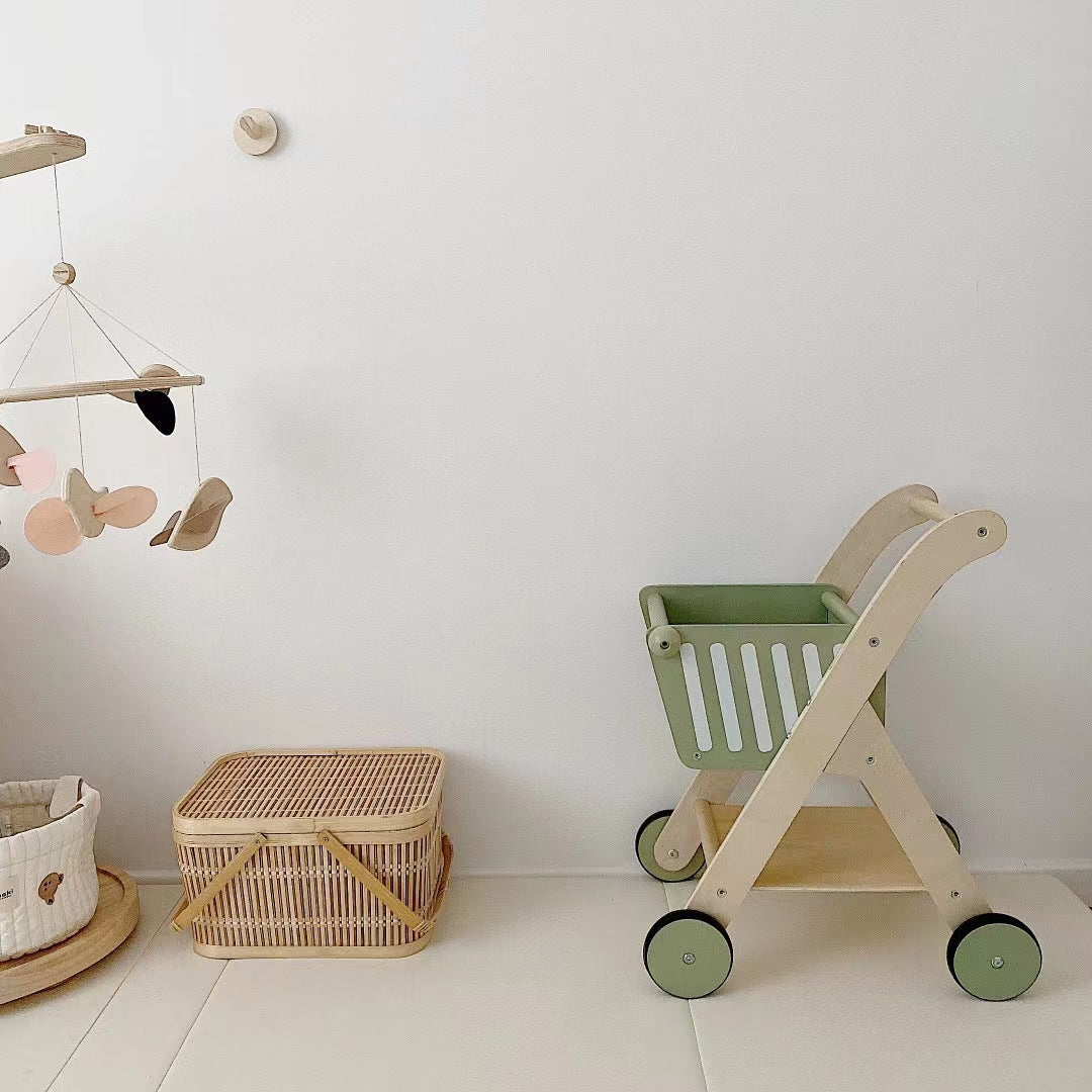 Wooden Trolley Toy and Walker