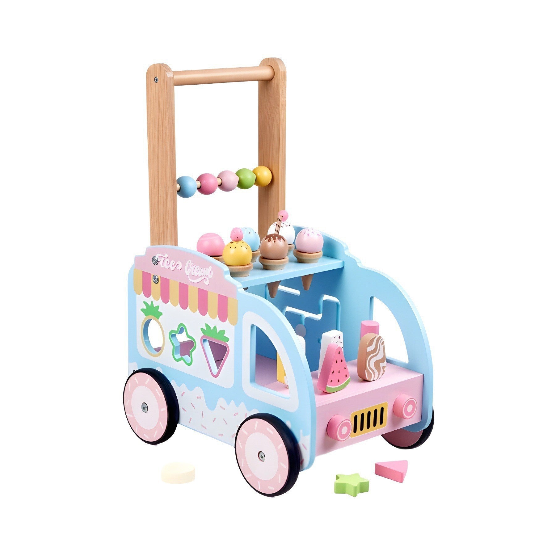 Ice Cream Learning Walker & Pretend Play Set