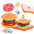 Simulated Food Burger and Sandwich Set