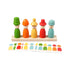 Wooden Puppet Hat & Face Matching Game