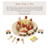 Children's Wooden DIY Cake Train Track Toy