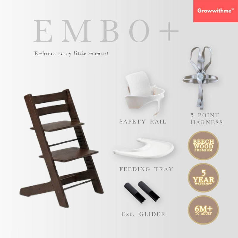 Growwithme® Embo+ Highchair [Enhanced Edition]